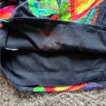 Farm Rio Belted Wrap-Effect Pleated Floral-Print Linen Mini Skirt Size Medium Photo 3