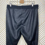 VERO MODA Curve Faux Leather Pantalegging Black Photo 6