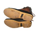 Tommy Hilfiger Faux Fur Lined Duck Boots Leather sole faux suede upper brown 10 Photo 0