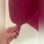 Nanette Lepore Nanette  berry sweater with sleeve detail size small Photo 3