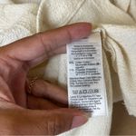 Madewell  Jacquard Square-Neck Puff-Sleeve Top in Antique Cream Photo 8