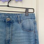 No Boundaries EUC |  junior’s light wash distressed‎ hem jeans — size 11 Photo 1