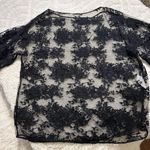 Dolce & Gabbana Dolce a d Gabbsna Black Lace Top Sz S IT38 Photo 8