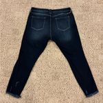 KanCan Dark Blue Button Fly Distressed Skinny Jeans Size 32 Black Photo 1