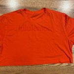 Lululemon  cropped Tee with Logo size 6 Photo 0