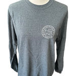 Gildan Gray Long Sleeve Crewneck Puppie Love Graphic Dog Rescue T-Shirt Photo 0