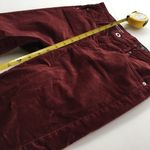 AG Adriano Goldschmied AG Stevie Ankle‎ Slim Straight Leg Maroon Jeans 27R Photo 7