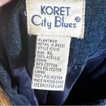 Vintage Koret City Blues Patchwork Jacket Size XL Photo 5