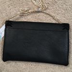 MWT MODA LUXE convertible, black cross body purse Gold Photo 4