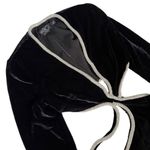 PatBO Cut Out Mini Dress With Rhinestone Trim in Black Size 2 Photo 4