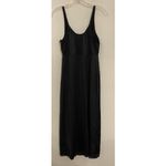 Vanity Fair Vintage  USA Black Slip Nightie Dress Sheer Cups 32" Bust‎ Adj Straps Photo 1