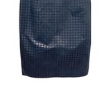 Cache  Houndstooth Genuine Leather Dress Black Size 12 NWT Vintage Photo 5