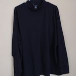 Lands' End Black Mock Neck  Photo 4