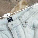 Gap  light wash distressed mom jeans Photo 3