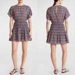 Apiece Apart Women's Black Mana Floral Print Mini Dress Size XS Photo 1