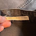 Nili Lotan Cropped French Military Pants Jeans Carbon Grey Cotton Utility SZ 27 Gray Photo 12