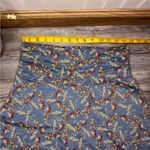 Toad and Co Womens Samba Skirt Above Knee Blue Floral Mini Outdoor Stretch XS Photo 5