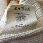 SPELL Stella Ribbed Long Sleeve Henley Button Up Mini Dress Cream Beige Size M Size M Photo 8