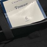 Charter Club  Trouser Dress Pants With‎ Belt Black 6 Photo 2