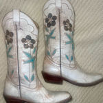 Bed Stu Women’s Valencia Distressed Floral Cowgirl Boot Size US 6.5 made in USA Photo 0
