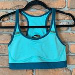 Lululemon  Womens 6 Sports Bra Mint Green Strappy Back Athletic Workout Top Sport Photo 0