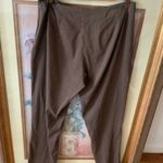 Arden B  viscose straight pants brown size 4 DR Photo 5