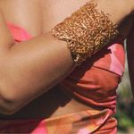 ZARA NWT  Gold Coral Reef Cuff Bracelet - New in Box Photo 1