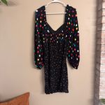 RIXO x Target Sweetheart Dot Mini‎ Dress Black Size 12 Photo 2
