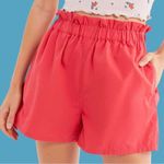 Urban Outfitters  coral High waisted paper bag shorts 🔥 Photo 0
