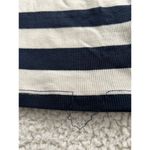 Madewell Crop Turtleneck Sweater Stripe Nautical Classic Navy/Cream Sz XXS Photo 8