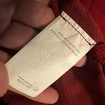 Vince . Crimson Long Sleeve Red Stretch Bouclé Knee Length Dress M Photo 6