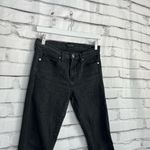 Banana Republic  Skinny Jeans Mid Rise Black Premium Denim Stretch Women’s 26 Y2K Photo 2