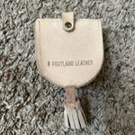 Portland Leather Goods Dragon Bone beige nubuck suede tassel nimbus pouch Photo 2