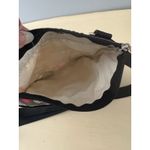 LeSportsac Gray Toot Print Triple 3 Zip Crossbody Mushroom Hearts Butterflies Photo 8