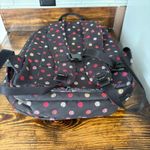 Vera Bradley ‎ Black Polka Dot Backpack Photo 2