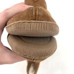 Minnetonka Women's Suede Faux Fur Lined Shearling Ankle Boot Brown Tan Size 10 Photo 4