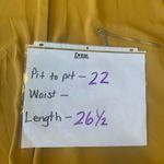 RACHEL Rachel Roy NWT Dress Tunic Top XXL Golden Yellow Pockets Sleeveless Gold Photo 5