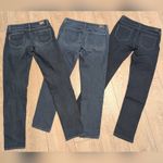 Paige 3 PAIRS! Jeans Womens 28 Skinny Skyline Peg Made in USA Premium Denim Photo 4