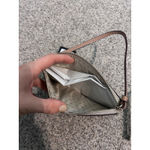 DKNY  Wristlet Pouch Logo Print Zip Around Card Case Wallet‎ Clutch Beige Photo 3