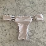 Zaful Silver & White Palm Bikini Set Photo 6