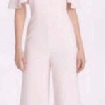 Karl Lagerfeld Karl Lagerfield Pale Pink Plus Wedding Cocktail Jumpsuit Photo 0