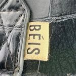 BEIS  The Work Tote Large Black Croc Faux Vegan Leather Crosbody Strap Tote Bag Photo 7