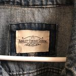 Ashley-Vintage Charm Distressed Denim Jacket Photo 1