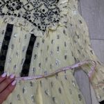 Topshop Whimsigoth witchy beaded gothic ruffle peasant boho vintage inspired fairycore 6 Photo 7