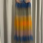 Steve Madden  Aja Ombre Print Sweetheart Neck Sleeveless Maxi Dress Photo 2
