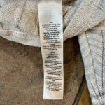 White House | Black Market Ombre Gray White Sweater Cutout Tie Wrist Shimmy Blouse Photo 10