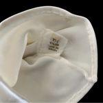 HENRY MORGAN & CO White Gloves Embroidered Fabric Formal Gauntlet Style VINTAGE Photo 7