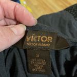 Victor Alfaro Black Long Sleeve Turtleneck Top Size S Photo 1