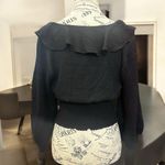 Free People  Billie Cascade Ruffle Smocked Sweater NWT Photo 6