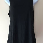 Pink Lotus PL Movement Soft Black Open Back Wrap Top Sz XS Photo 0